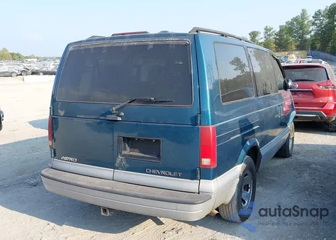 2000 Chevrolet Astro from USA, damaged, VIN 1GNDM19W6YB213903